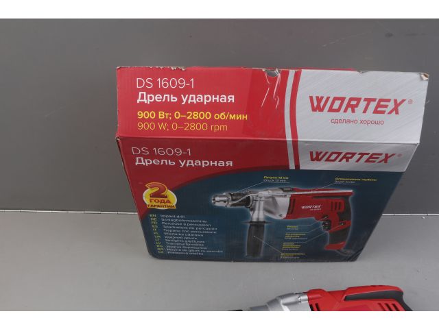 Изображение 5 Дрель ударная WORTEX DS 1609-1 в кор. 900 Вт, 1 скор., 30 мм в дер. уцененный (0015218112)