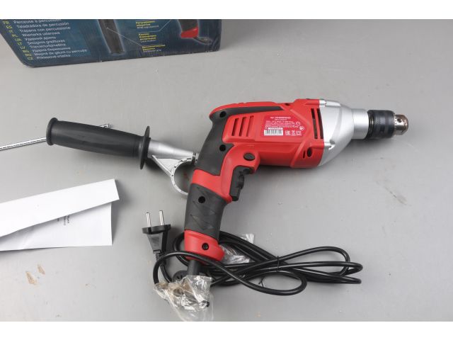 Изображение 7 Дрель ударная WORTEX DS 1609-1 в кор. 900 Вт, 1 скор., 30 мм в дер. уцененный (0015218112)