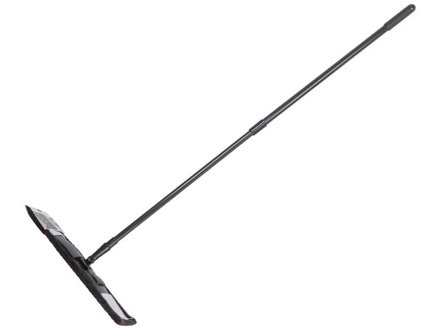 Изображение 2 Швабра для пола с насадкой из микрофибры, черная, PERFECTO LINEA