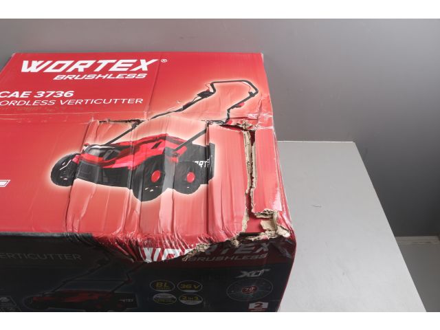 Аккум. аэратор-скарификатор WORTEX CAE 3736 ALL1 XLT SOLO БЕСЩЁТ.ДВИГ., 18В+18В, шир. 37 см уценен