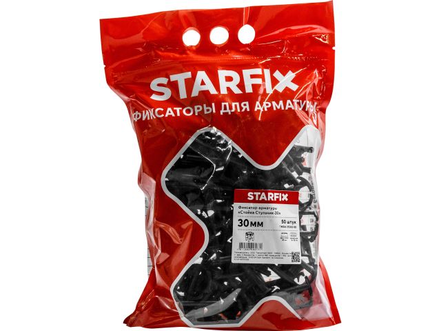 Фиксатор арматуры &quot;Стойка/Стульчик-30&quot; 6-18 (50 шт в дой-паке) STARFIX