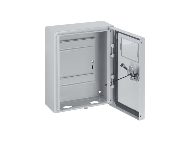 Щит учетный ЩУ-1ф/(4мод) 300х200х124 IP54 Народный