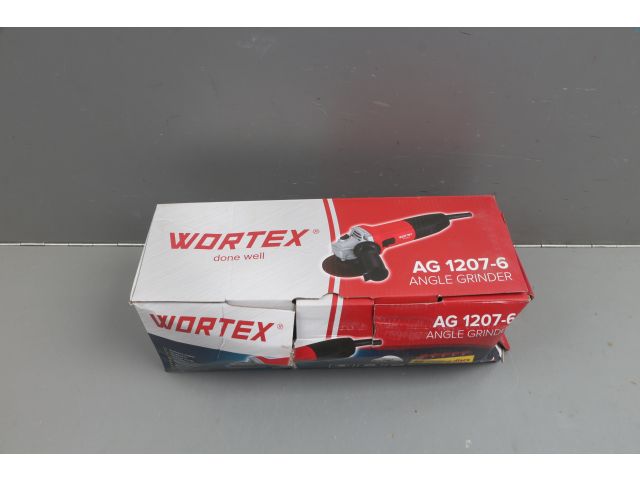 Одноручная углошлифмашина WORTEX AG 1207-6 в кор. 750 Вт, 125 мм, 0-11000 об/мин уцененный (016830