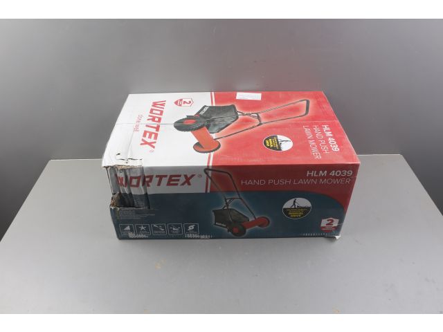 Газонокосилка механическая WORTEX HLM 4039 шир. 400 мм., выс. 16-39 мм. уцененный (0169884076)