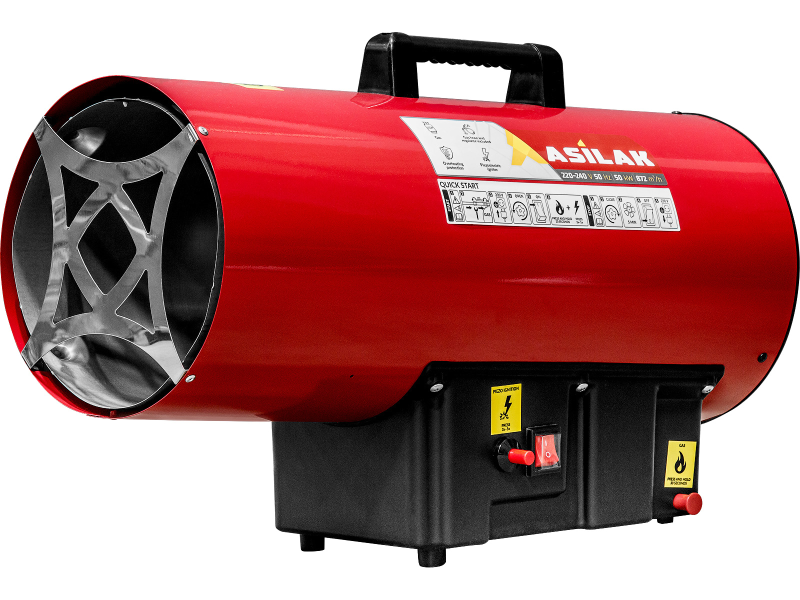 Нагреватель воздуха газовый ASILAK SLG-50000 - Садовая техника и ...