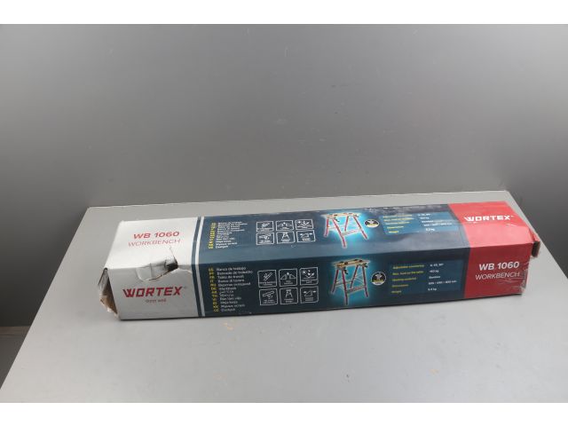 Изображение 1 Верстак складной WORTEX WB 1060 в кор. БАМБУК, 605x640x800 мм, регулировка столешницы уцененный (0