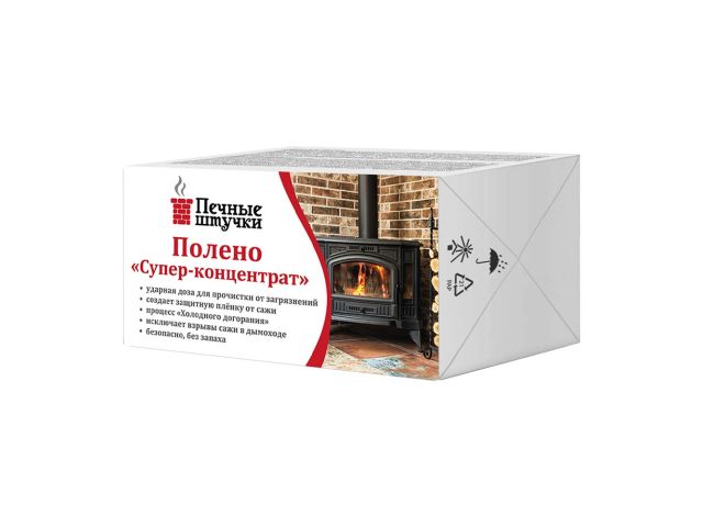 Полено &quot;Супер-концентрат&quot; для чистки дымоходов,  &quot;Печные штучки&quot;