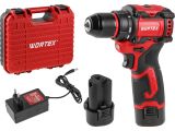 Смотреть изображение 1 Аккум. дрель-шуруповерт WORTEX BD 1213-1 Dli в чем. 12 В, 40 Н*м, 2х2 А*ч, БЗП 10 мм