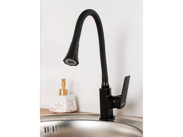 Изображение 3 Смеситель для кухни (Lt) D35, серия WIN (black) AV Engineering