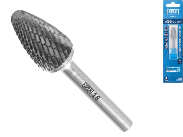 Изображение 1 Борфреза твердосплавная тип F 16x25мм EXPERT STARTUL