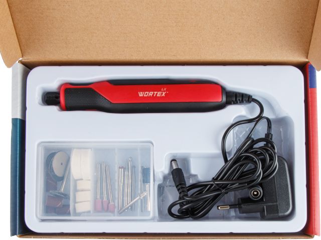 Изображение 8 Гравер электрический WORTEX LX MG 3017 E в кор.+аксессуары, 0-18000 об/мин, цанга 3,2