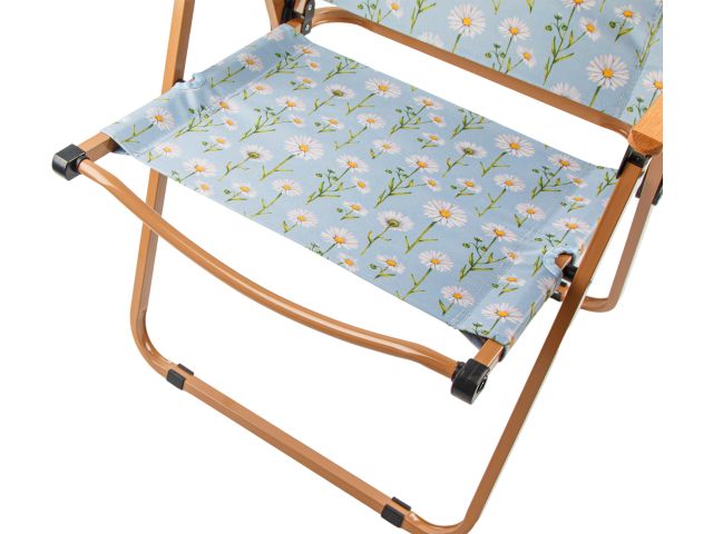 Изображение 6 Кресло складное (садовое), бежевый/ромашка, ARIZONE