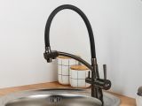 Смотреть изображение 4 Смеситель для кухни (Lt) D35, серия LUX графит AV Engineering