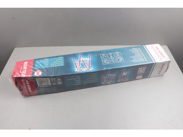 Верстак складной WORTEX WB 6080 P в кор. БАМБУК, 605x640x800 мм, регулировка столешницы уцененный