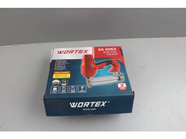 Изображение 4 Степлер электрический WORTEX ES 2053 в кор. 2300 Вт, 60 скоб/гвоздей в мин. уцененный (0469078480)