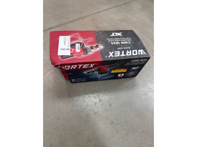 Аккум. сварочный аппарат для полимерных труб WORTEX  CWM 1834 ALL1 XLT SOLO + 3 насадки уцененный