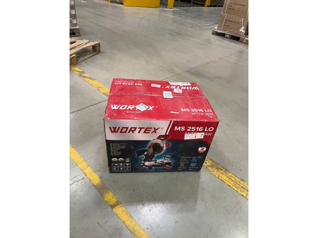 Торцовочная пила WORTEX MS 2516 LO в кор. 1500 Вт, 255 мм, глуб. до 80 мм, шир. до 115 мм, лазер у