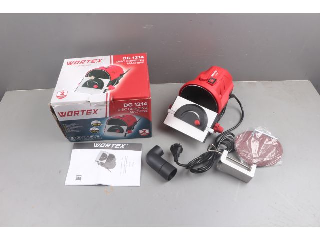 Дисковый шлифовальный станок WORTEX DG 1214 в кор. 140 Вт, 125 мм, 800-4000 об/мин уцененный (0659