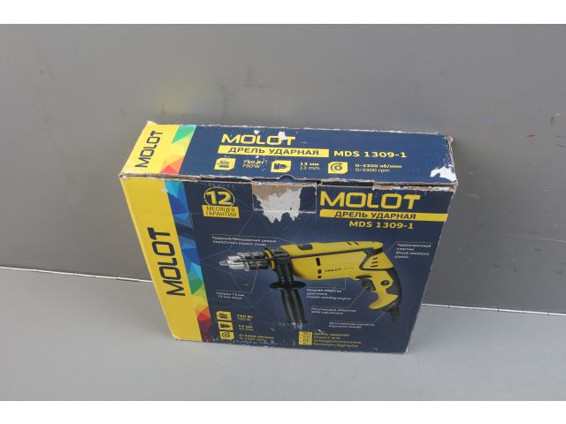 Изображение 5 Дрель ударная MOLOT MDS 1309-1 в кор. уцененный (0693225176)