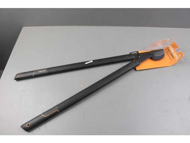 Сучкорез плоскостной L38 FISKARS SingleStep c загнутыми лезвиями большой уцененный (0760575700)