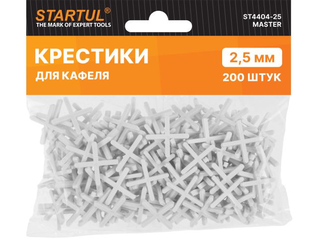 Крестики д/кафеля 2,5мм 200шт STARTUL MASTER (ST4404-25)