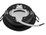 Смотреть изображение 4 Светильник встраиваемый круг/черный 105*40 GX53 15 Вт LEIDEN ELECTRIC