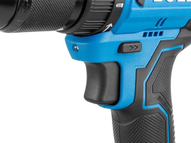 Изображение 7 Аккум. дрель-шуруповерт BULL SR 1803 в чем. XLTpro БЕСЩЕТ., 2x2 А*ч, 18 В, 45 Н*м, БЗП 10 мм