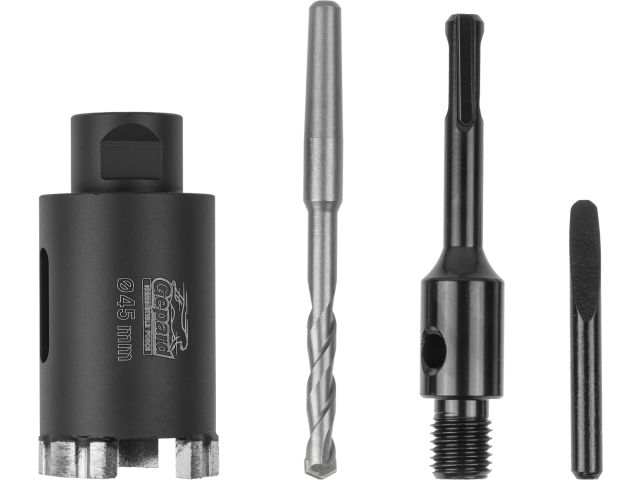 Изображение 2 Коронка алмазная d 45мм железобетон GEPARD (GP2079-45)