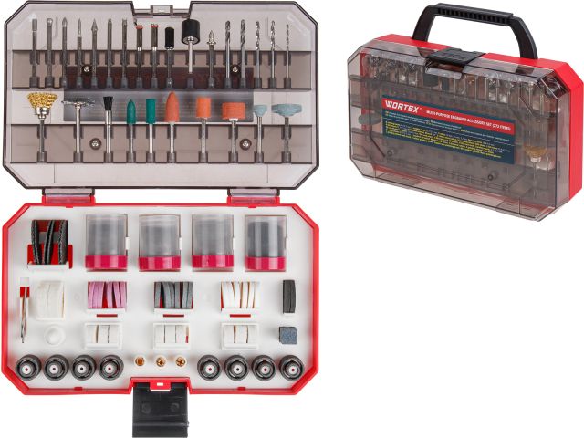 Набор аксессуаров для гравера WORTEX 272 предметов (универсальный)