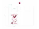 Пакет-майка 39/9*65,40мкм WORTEX (50 шт)