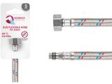 Подводка гибкая, SUS, иголка м10 короткая - гайка 1/2&quot; 80 см ECONOCE