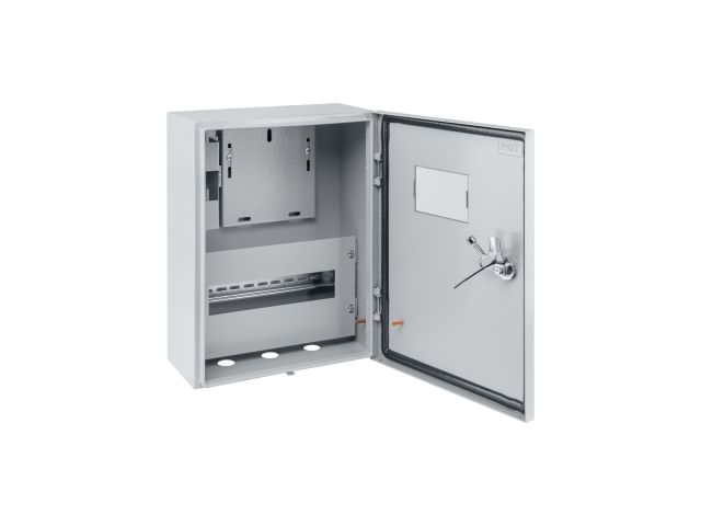 Щит учетный ЩУ-1ф/1-0-12 IP66 (ЩУРН-1/12 IP66) 395х310х165 TDM