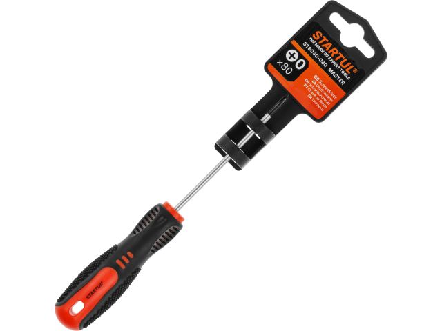 Отвертка &quot;+&quot; №0  80мм PH STARTUL MASTER (ST3090-080)