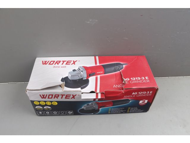 Одноручная углошлифмашина WORTEX AG 1213-3 E в кор. 1300 Вт, 125 мм, 0-11000 об/мин уцененный (125