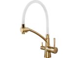Смеситель для кухни (Lt) D35, серия LUX золото AV Engineering