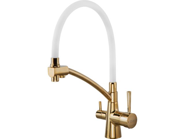 Смеситель для кухни (Lt) D35, серия LUX золото AV Engineering