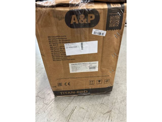 Насос циркуляционный Titan Pro WRS65-1500-F, A&amp;P уцененный (1630210540)