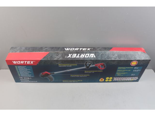 Триммер аккум. WORTEX TB 3018-1 ALL1 XLT SET 18В, 1 акк., 2 Ач, шир.скаш.350 мм, леска 1.6 мм уцен