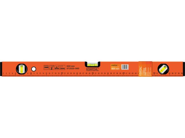 Уровень 600мм брусковый STARTUL MASTER (ST2520-060)