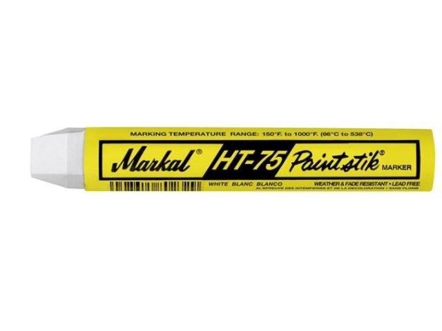 Маркер промышленный HT 75 Heat Stik MARKAL БЕЛЫЙ