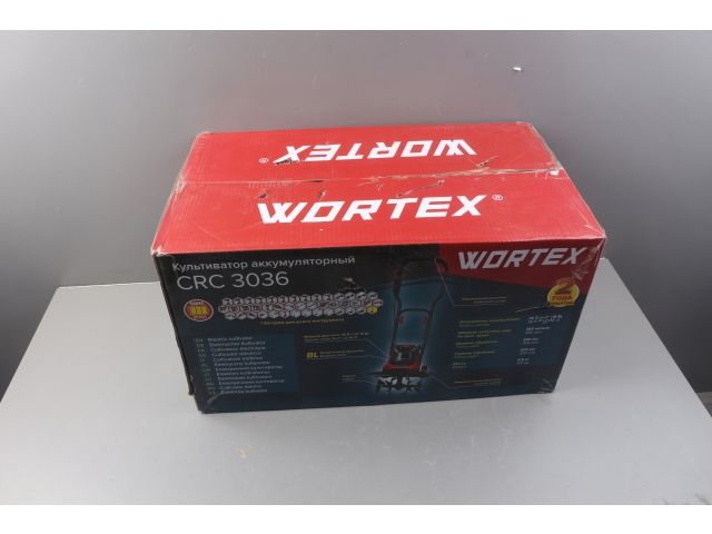 Культиватор аккумуляторный WORTEX CRC 3036 в кор. ALL1 SOLO БЕСЩЁТ.ДВИГ., 18В+18В, шир. 30 см, глу