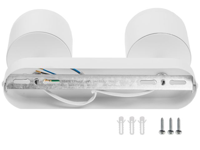 Изображение 4 Светильник накладной поворотный/белый 2*GX53 2*15 Вт LEIDEN ELECTRIC