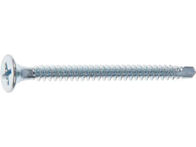 Саморез 3.5х41 мм для монтажа ГКЛ к металлу, цинк, со сверлом (50 шт в зип-локе) STARFIX