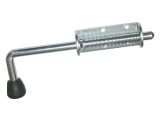 Задвижка дверная  ЗД-10, белый цинк STARFIX