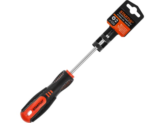 Отвертка &quot;+&quot; №2 100мм PH STARTUL MASTER (ST3090-210)