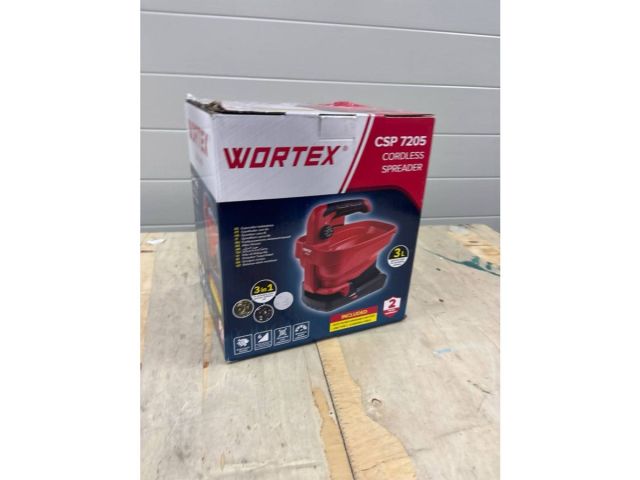 Аккум. разбрасыватель WORTEX CSP 7205 в кор. Встр. акб 7,2 В, 2 А/ч, конт. 3 л., шир. 5 м. уцененн