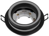 Смотреть изображение 4 Светильник встраиваемый круг/черный 105*44 GX53 15 Вт LEIDEN ELECTRIC