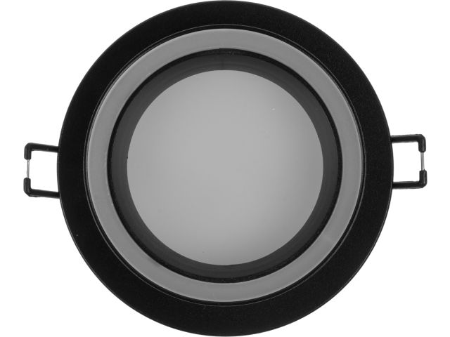 Изображение 2 Светильник встраиваемый круг/черный 105*44 GX53 15 Вт LEIDEN ELECTRIC