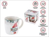 Кружка керамическая, в кор., 360 мл., WINTER TIME-1, PERFECTO LINEA