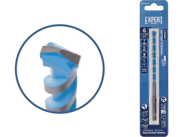Изображение 1 Сверло универсальное  6x150 мм MultiFunctional EXPERT STARTUL